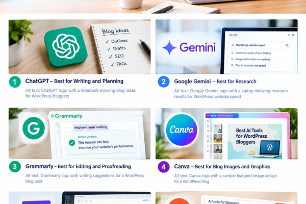 Best Free AI Tools for WordPress Bloggers in 2026: 7 Tools to Write, Optimize, and Grow Faster