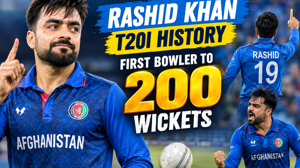 Rashid Khan T20I history