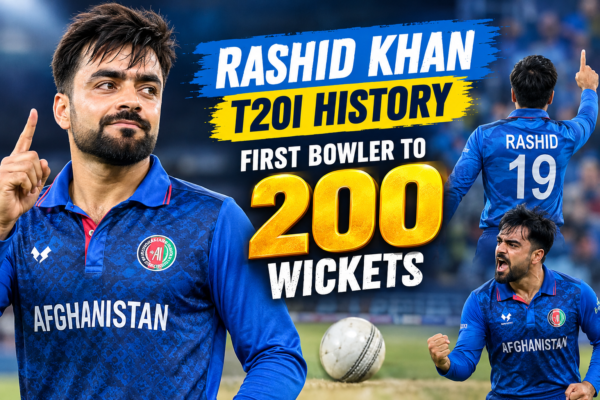 Rashid Khan T20I History: First Bowler to 200 Wickets