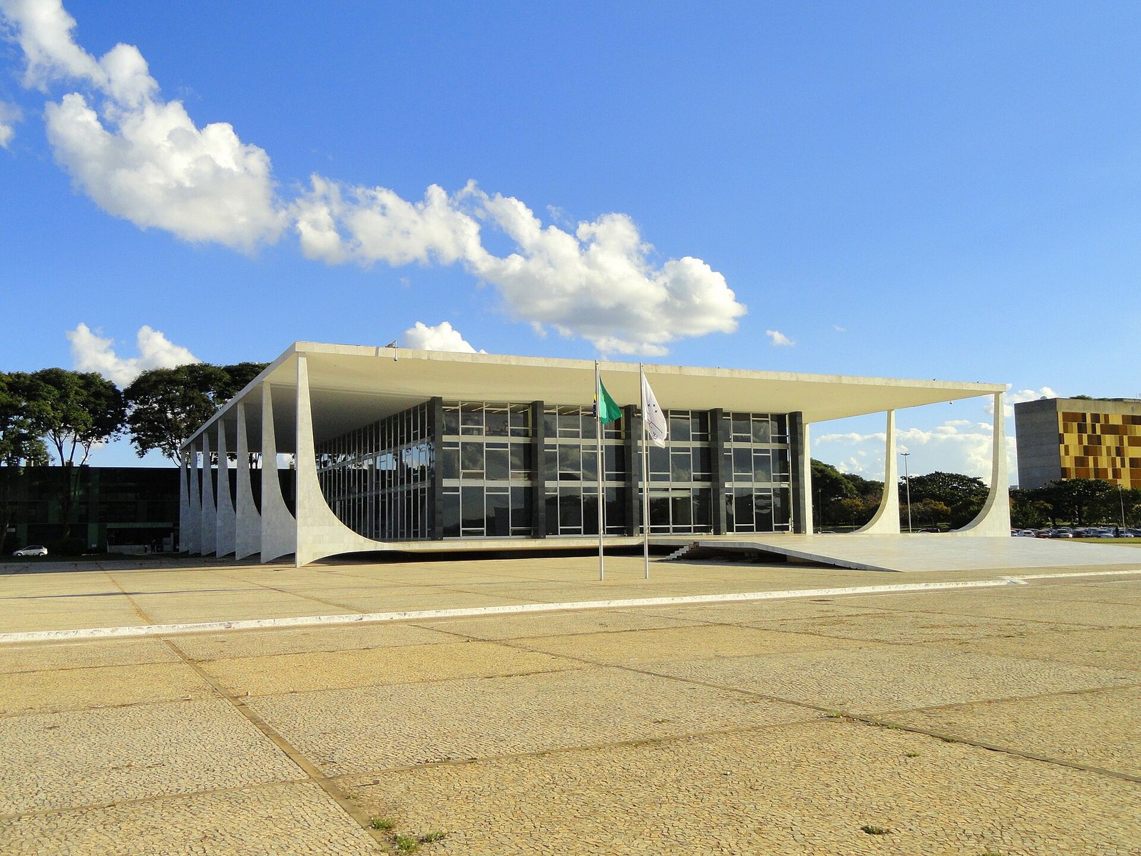Supreme Federal Court building in Brasília, Brazil